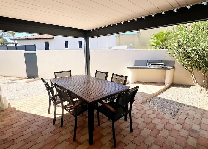 Дом отдыха Charmante Maison Climatisee 6 Personnes Proximite Фронтиньян